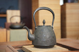 Nambu Ironware, Iron Kettle, NAMBU STYLE SYOUMATSUBA (Pine Needle), 1.3L, Shokado  by Traditional Craftsman Shingo Kikuchi