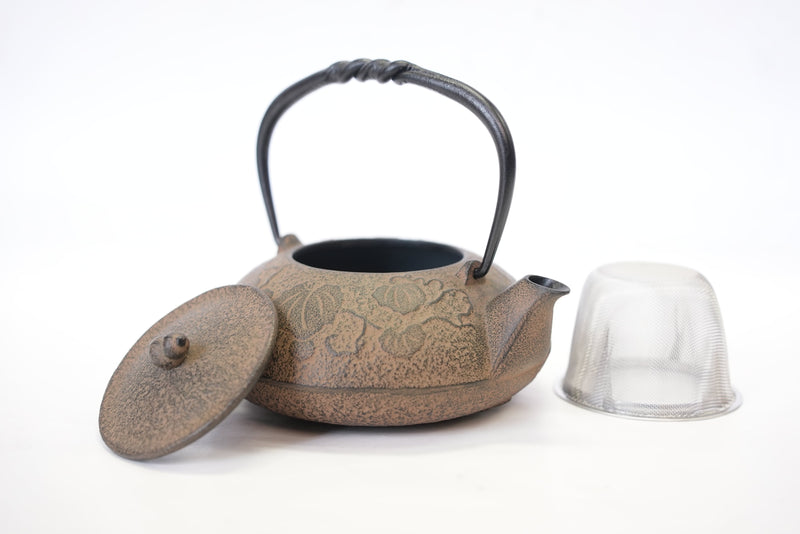 日本南部铁器 二合一铁瓶兼用茶壶型 葫芦 0.5L