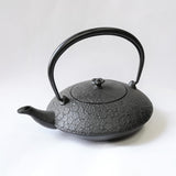 2-in-1 Cast iron kettle and teapot type, YIN AND YANG, black, 0.75L, Authentic Japanese Nambu Ironware Tetsubin