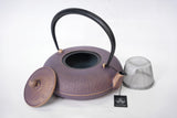 Nambu Ironware, 2-in-1 Iron kettle and teapot type, TATEME, gold&purple, 0.8L